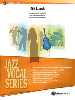 Paperback At Last: Conductor Score & Parts Book