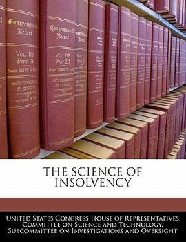 Paperback The Science of Insolvency Book