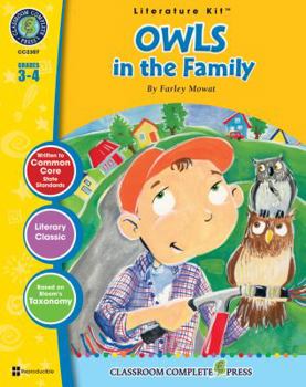 Paperback Owls in the Family: Grades 3-4 [With Transparencies] Book