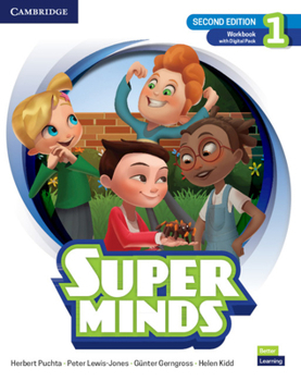 Paperback Super Minds Level 1 Workbook with Digital Pack British English Book