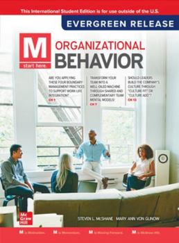 Paperback M: Organizational Behavior: 2024 Release ISE Book