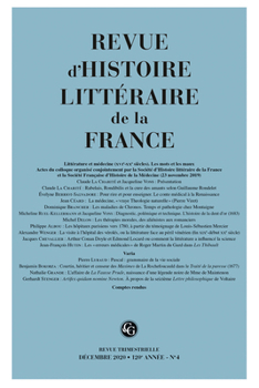 Paperback Revue d'Histoire Litteraire de la France Book