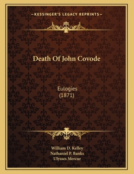 Paperback Death Of John Covode: Eulogies (1871) Book