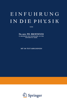 Paperback Einführung in Die Physik [German] Book