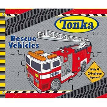 Board book Tonka Rescue Vehicles Deluxe Jigsaw Book
