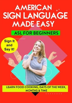 DVD ASL: Learn Food Cooking Days Of The Week Book