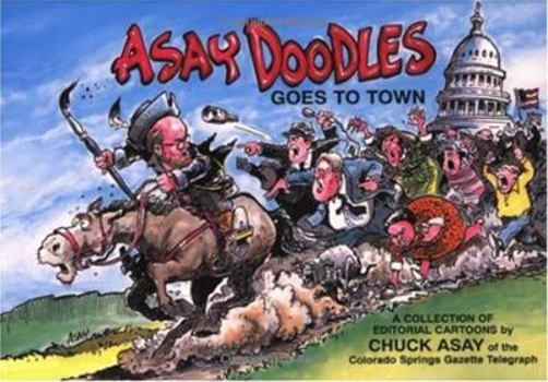 Paperback Asay Doodles Goes to Town Book