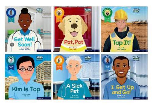 Paperback Hero Academy Non-fiction: Oxford Level 1/1+, Lilac-Pink Book Bands: Class Pack Book