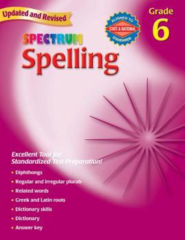 Paperback Spelling, Grade 6 Book