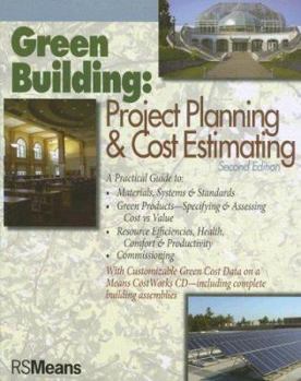 Paperback Green Building: Project Planning and Cost Estimating (RSMeans) Book