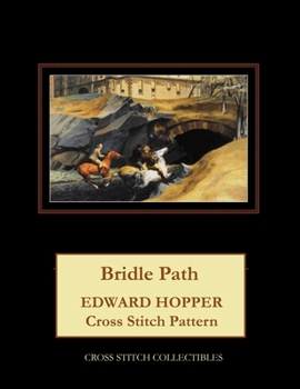 Paperback Bridle Path: Edward Hopper Cross Stitch Pattern [Large Print] Book