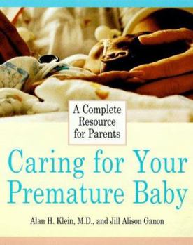 Paperback Caring for Your Premature Baby Book