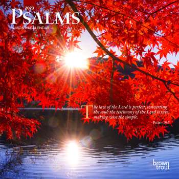 Calendar Psalms 2023 Mini 7x7 Book