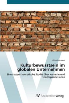 Paperback Kulturbewusstsein im globalen Unternehmen [German] Book