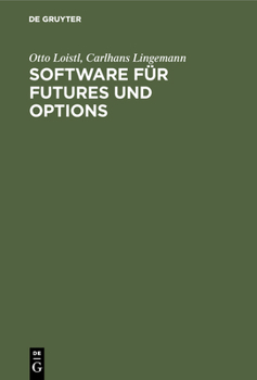 Hardcover Software für Futures und Options [German] Book
