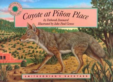 Hardcover Coyote at Pinon Place Book