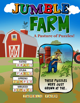 Paperback Jumble(r) Farm: A Pasture of Puzzles! Book