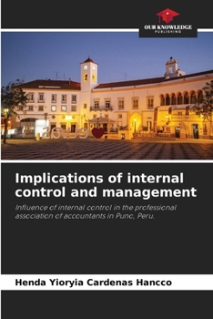 Paperback Implications of internal control and management Book