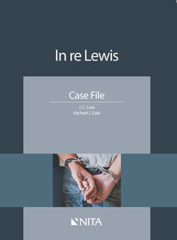 Paperback In Re Lewis: Case File Book