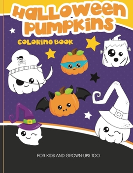 Paperback Halloween Coloring Book for Kids: Halloween Fun Book