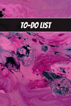 To Do List: Pink Marbled - Weekly  Work Task Checklist - Daily Task Planner - To Do List Notebook - Agenda Notepad For Men, Women, Students & Kids