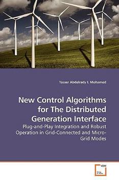 Paperback New Control Algorithms for The Distributed Generation Interface Book