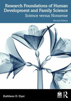 Paperback Research Foundations of Human Development and Family Science: Science Versus Nonsense Book