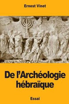 Paperback De l'Archéologie hébraïque [French] Book