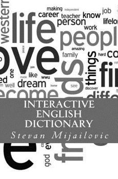 Paperback Interactive English Dictionary Book