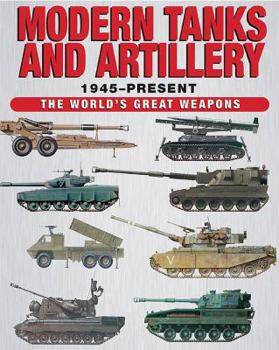 Hardcover Modern Tanks and Artillery 1945-Present Book