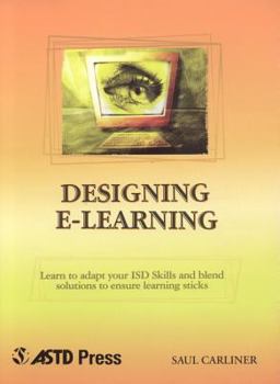 Paperback Designing E-Learning Book