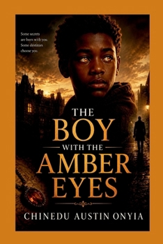 Paperback The Boy with the Amber Eyes [Large Print] Book