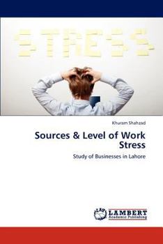 Paperback Sources & Level of Work Stress Book