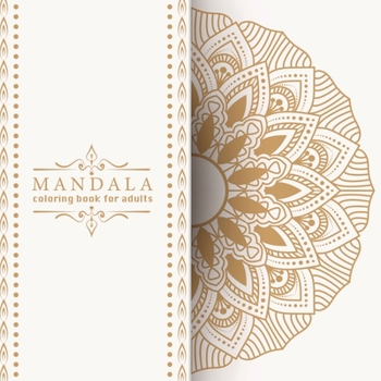 Paperback Mandala coloring book for adults Book