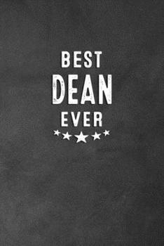 Paperback Best Dean Ever: Blank Lined Journal Notebook Appreciation Gift for Deans Book