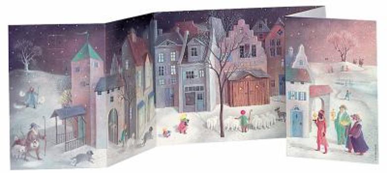 Cards Silent Night Advent Calendar Book