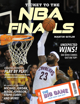 Library Binding Ticket to the NBA Finals Book