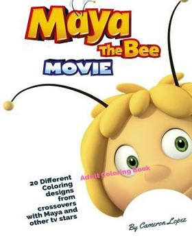 Paperback Maya the Bee Adult Coloring Book