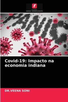 Paperback Covid-19: Impacto na economia indiana [Portuguese] Book