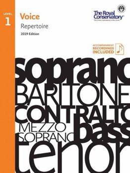 Sheet music V5R01 - Voice Repertoire 2019 Edition - Level 1 - The Royal Conservatory Book