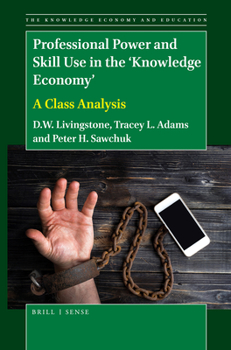 Hardcover Professional Power and Skill Use in the 'Knowledge Economy': A Class Analysis Book