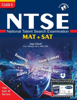 Paperback Ntse National Talent Search Examination (with Online Content on Dropbox) Book