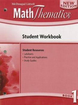 Paperback Maththematics: Student Workbook Book 1 Book