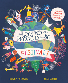 Hardcover Around the World in 80 Festivals Book