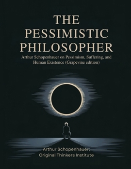 Paperback The Pessimistic Philosopher: Arthur Schopenhauer on Pessimism, Suffering, and Human Existence (Grapevine edition) Book