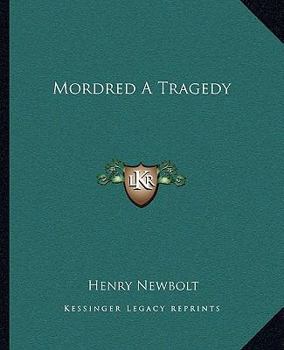 Paperback Mordred A Tragedy Book