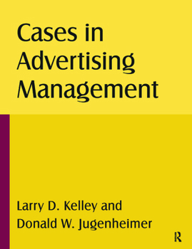 Paperback Cases in Advertising Management Book