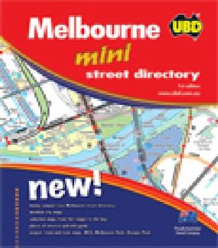 Paperback Melbourne Mini Street Directory Book