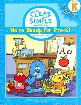 Paperback We're Ready for Pre-K!: Sounds and Letters [With Poster and 32 Flash Cards] Book