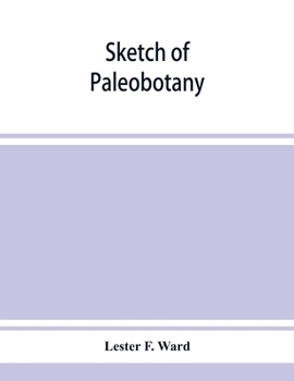 Paperback Sketch of paleobotany Book